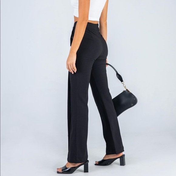 Like new Princess Polly “Kaylen Pants Black” - Picture 2 of 4